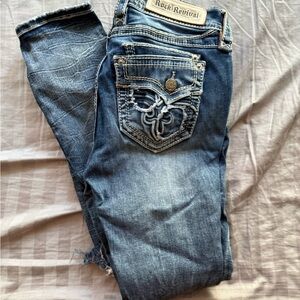Rock Revival Blue Straight Leg Jeans